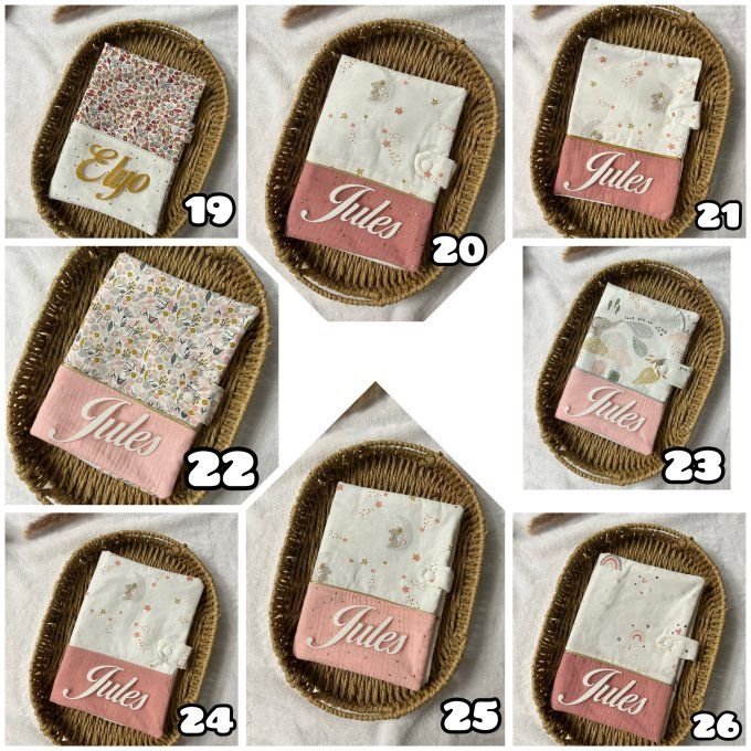 Protège carnet de santé- Prêt à envoyé 