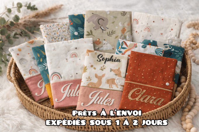 Protège carnet de santé- Prêt à envoyé 